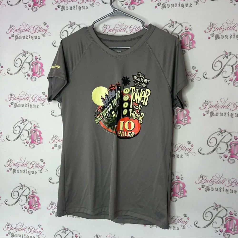 Disney tshirt run 2014 Disney run Twilight Zone Tower of Terror T-Shirt - Picture 8 of 8